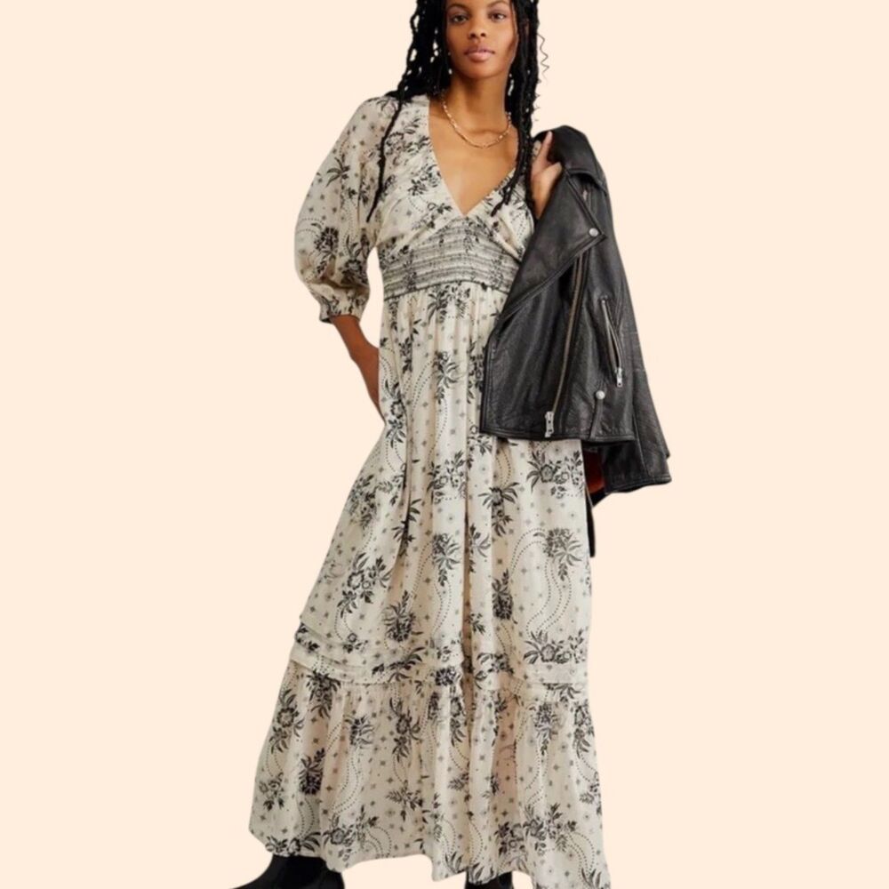 Free People Golden Hour Maxi Dress - Picture 1 of 8